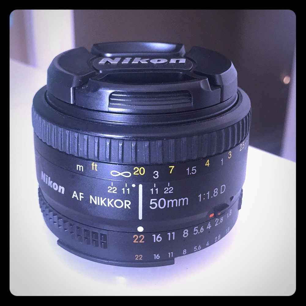 Nikon Lens 50mm 1:1.8 D Nikkor AF